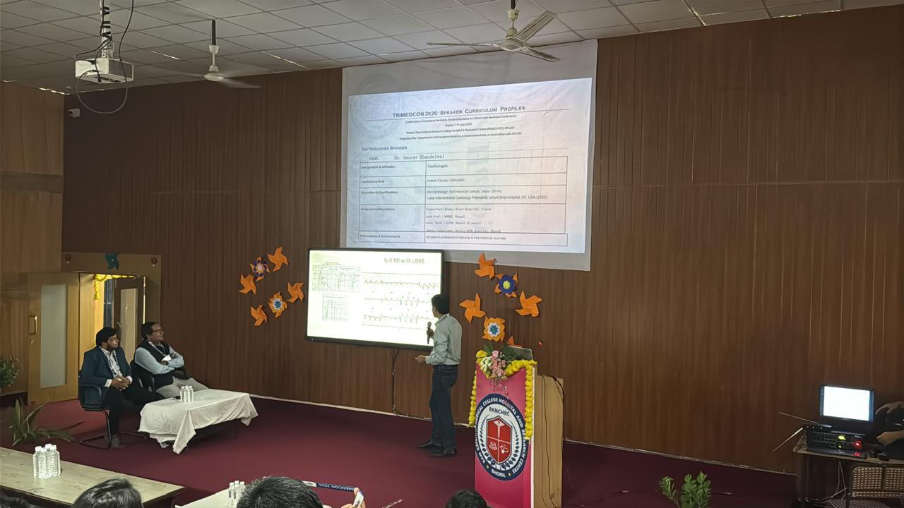 TRIMEDCON 2K26 Conference organised at Ram Krishna Medical College Hospital and Research Centre, Bhopal
