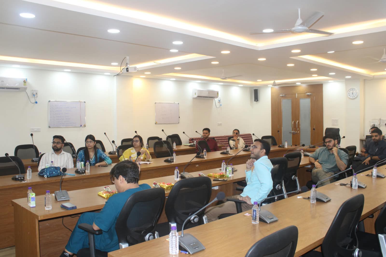 Participants attending the Introduction to Interventional Radiology session