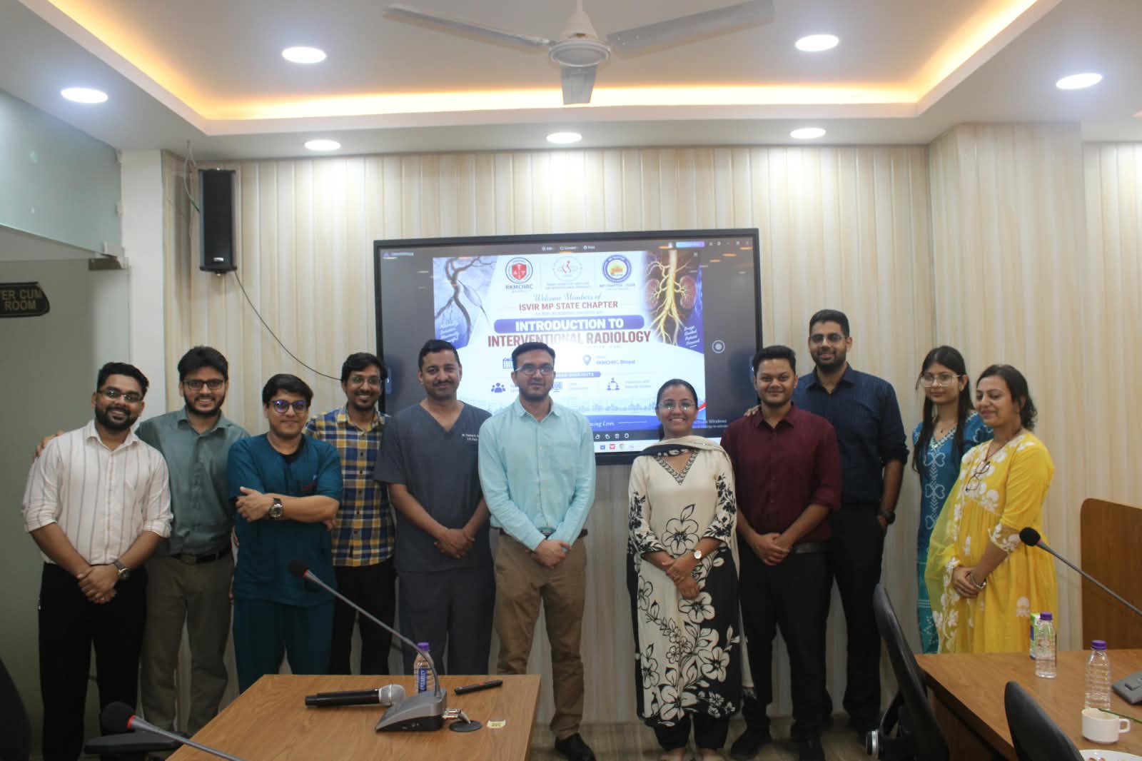 Interventional Radiology academic session at RKMCHRC Bhopal