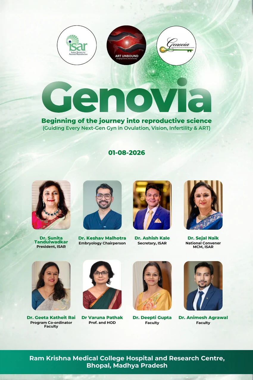 GENOVIA 2026 official event poster