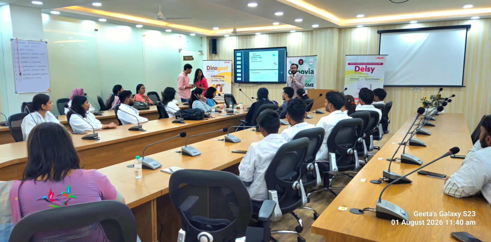 GENOVIA 2026 postgraduate teaching session at RKMCHRC